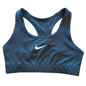 Nike Dry-Fit Swoosh Women's Sports Bra, Black, Size S/P/CH   Gym Active Wear